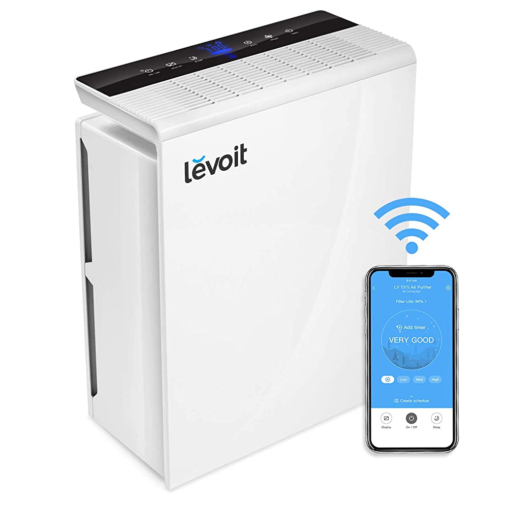  LEVOIT Smart Wifi تصفیه کننده هوا - فیلتر HEPA واقعی ، با الکسا 